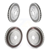 Front Rear Coated Disc Brake Rotors Kit For Chevrolet Camaro KG-101228