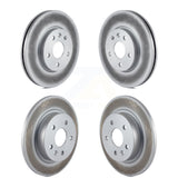Front Rear Coated Disc Brake Rotors Kit For Chevrolet Cruze Sonic Limited KG-100743