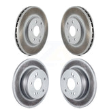 Front Rear Coated Disc Brake Rotors Kit For Chrysler Crossfire Mercedes-Benz SLK320 SLK280 SLK300 KG-100887