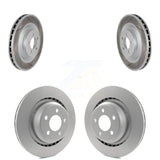 Front Rear Coated Disc Brake Rotors Kit For Dodge Charger Chrysler 300 Challenger Magnum KG-100849