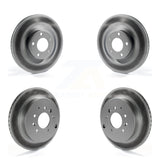 Front Rear Coated Disc Brake Rotors Kit For Ford Edge Lincoln MKX KG-101381