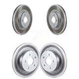 Front Rear Coated Disc Brake Rotors Kit For Ford Escape C-Max KG-101066
