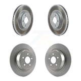 Front Rear Coated Disc Brake Rotors Kit For Ford Escape KG-101067