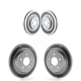 Front Rear Coated Disc Brake Rotors Kit For Ford Focus ST KG-101050