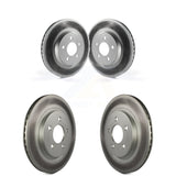 Front Rear Coated Disc Brake Rotors Kit For Ford Mustang KG-100782