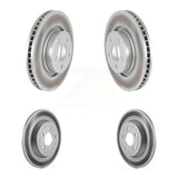 Front Rear Coated Disc Brake Rotors Kit For Ford Mustang KG-100811