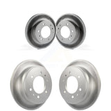 Front Rear Coated Disc Brake Rotors Kit For Hummer H3 H3T KG-100723