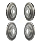 Front Rear Coated Disc Brake Rotors Kit For Jeep Cherokee Chrysler 200 KG-100861