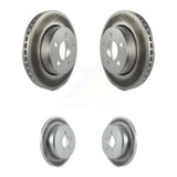 Front Rear Coated Disc Brake Rotors Kit For Jeep Liberty Dodge Nitro KG-100845