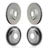 Front Rear Coated Disc Brake Rotors Kit For Kia Optima Hyundai Sonata Soul EV KG-101023