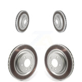 Front Rear Coated Disc Brake Rotors Kit For Land Rover Range Sport Discovery KG-101301