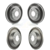 Front Rear Coated Disc Brake Rotors Kit For Mazda 3 CX-3 Sport KG-101183