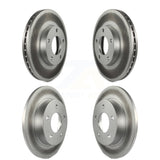 Front Rear Coated Disc Brake Rotors Kit For Mazda 3 Sport KG-100965