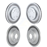Front Rear Coated Disc Brake Rotors Kit For Mini Cooper Clubman KG-101559