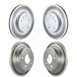 Front Rear Coated Disc Brake Rotors Kit For Mini Cooper KG-101192