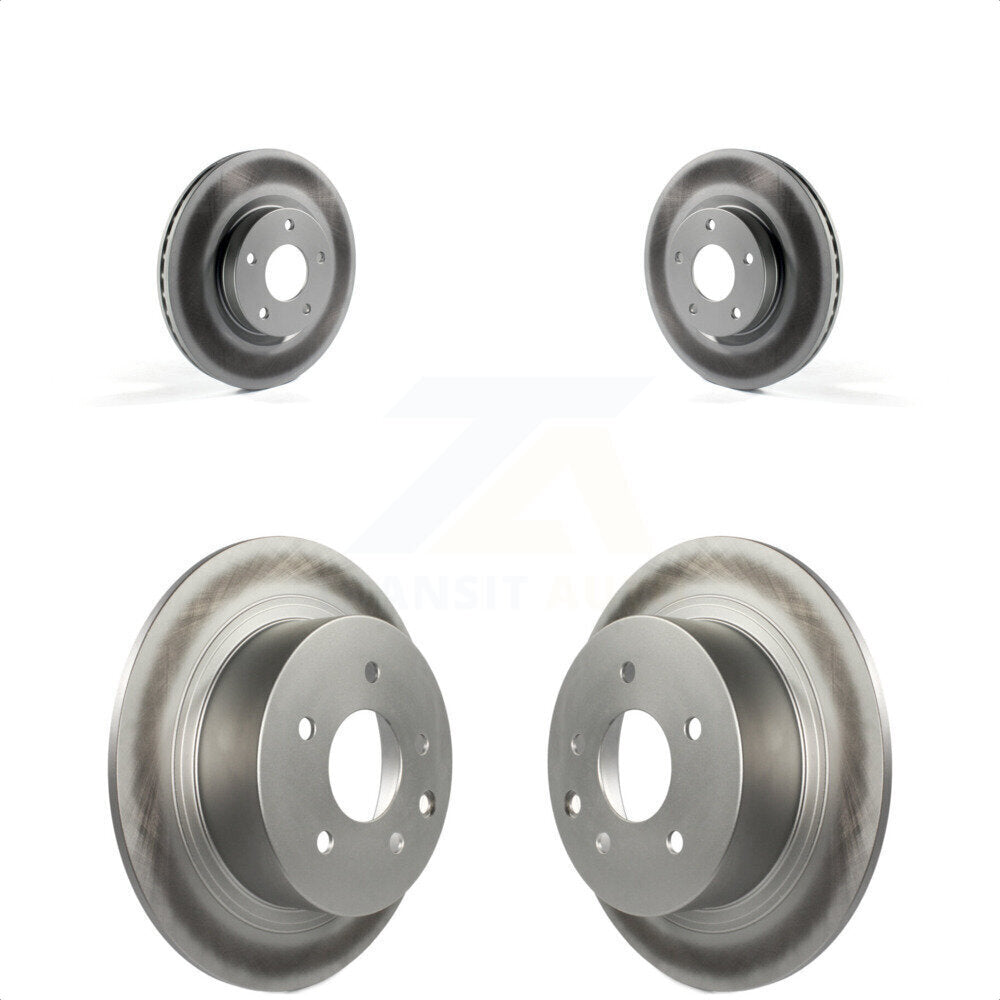 Front Rear Coated Disc Brake Rotors Kit For Nissan Altima KG-101191