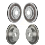 Front Rear Coated Disc Brake Rotors Kit For Nissan Quest Pathfinder KG-100935