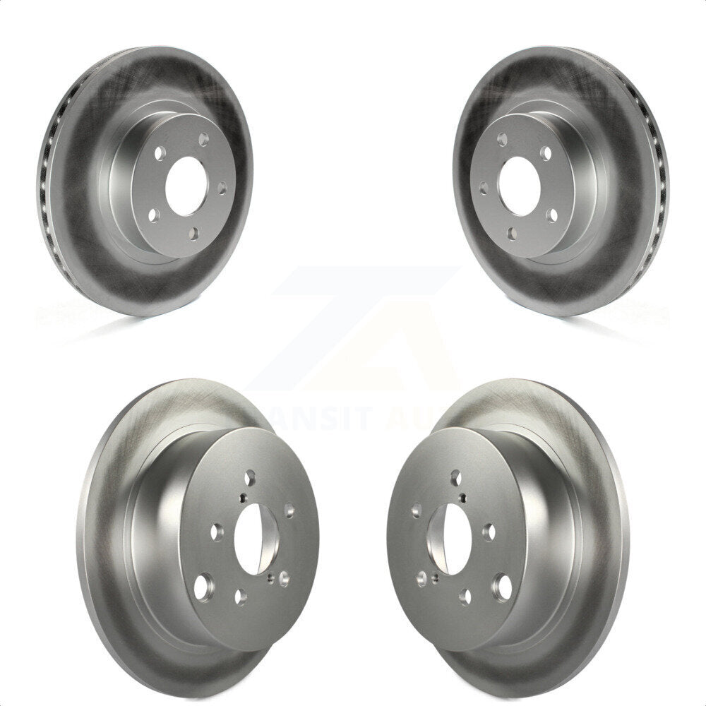 Front Rear Coated Disc Brake Rotors Kit For Subaru Impreza KG-100879