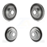 Front Rear Coated Disc Brake Rotors Kit For Subaru Legacy Outback KG-100876
