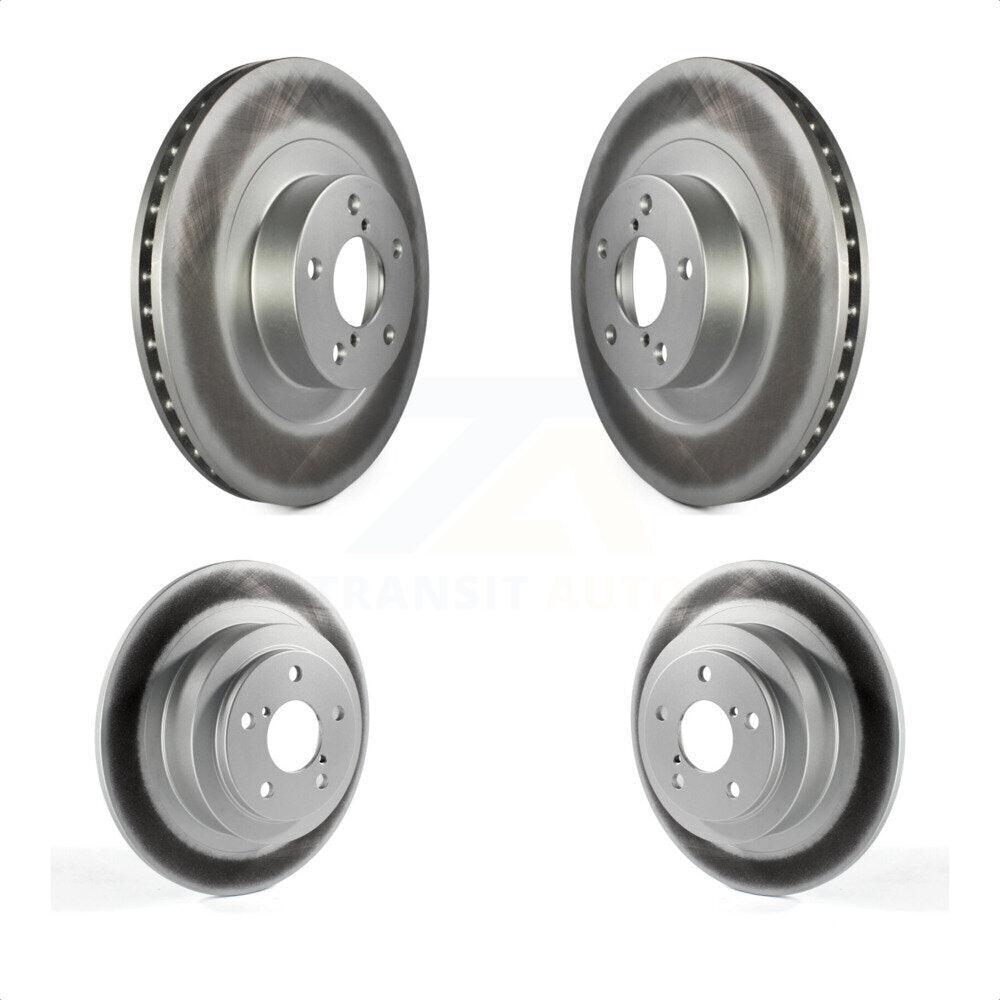 Front Rear Coated Disc Brake Rotors Kit For Subaru Outback Legacy Baja KG-100937