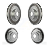 Front Rear Coated Disc Brake Rotors Kit For Subaru Outback Legacy Baja KG-100937