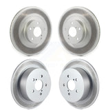 Front Rear Coated Disc Brake Rotors Kit For Subaru Outback Legacy With 292mm Diameter Rotor KG-101252