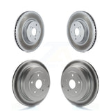 Front Rear Coated Disc Brake Rotors Kit For Subaru Tribeca B9 KG-100991