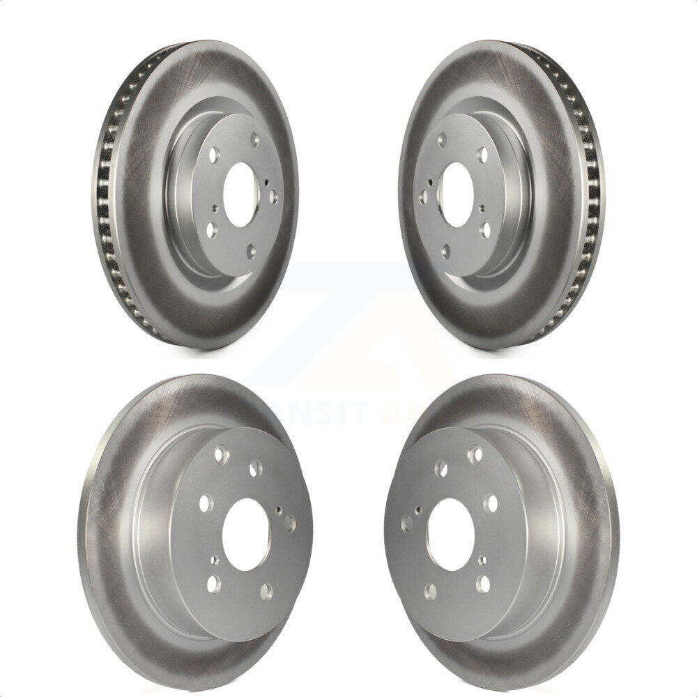 Front Rear Coated Disc Brake Rotors Kit For Toyota RAV4 KG-101028