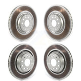 Front Rear Coated Disc Brake Rotors Kit For Volkswagen CC Passat KG-101270