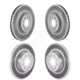 Front Rear Coated Disc Brake Rotors Kit For Volkswagen Passat GTI Eos Audi A3 Quattro Golf KG-100995