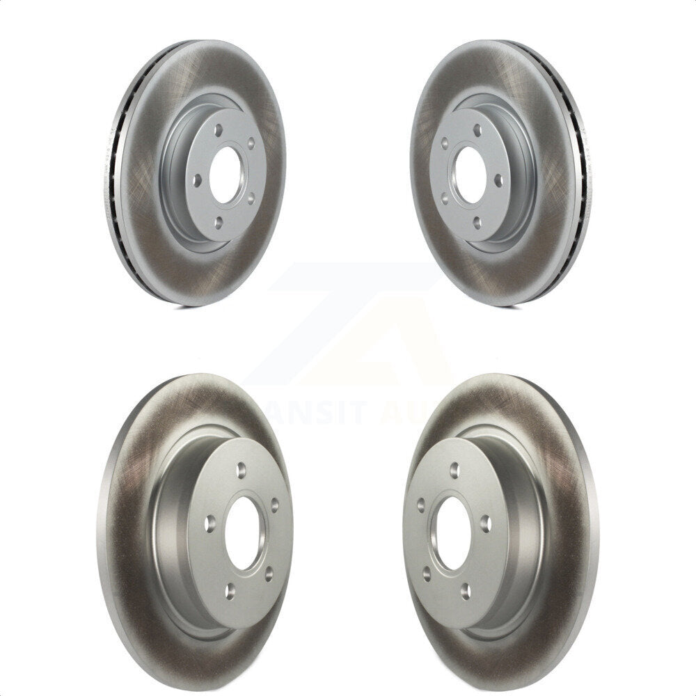 Front Rear Coated Disc Brake Rotors Kit For Volvo S40 C70 C30 V50 KG-101068