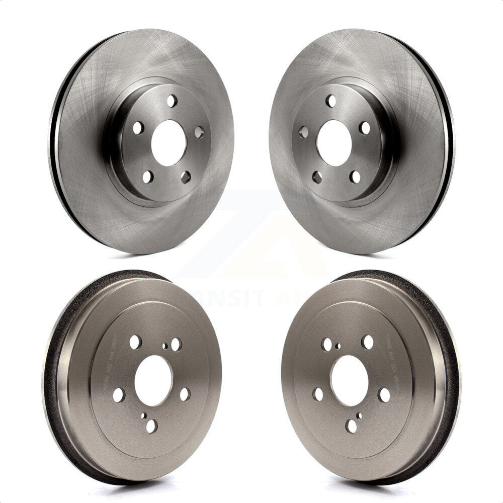 Front Rear Disc Brake Rotors Drums Kit For 2000-2001 Toyota Celica GTS K8-102083