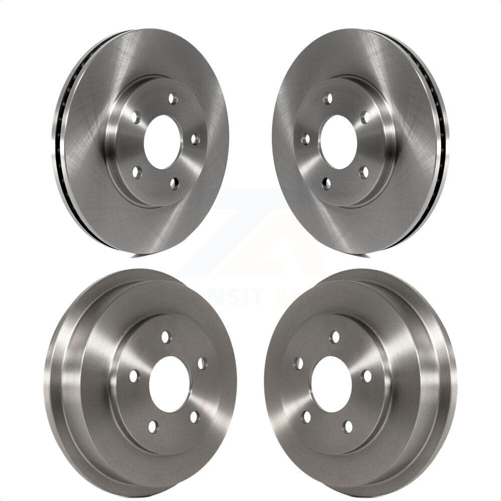 Front Rear Disc Brake Rotors Drums Kit For Chevrolet HHR K8-102111