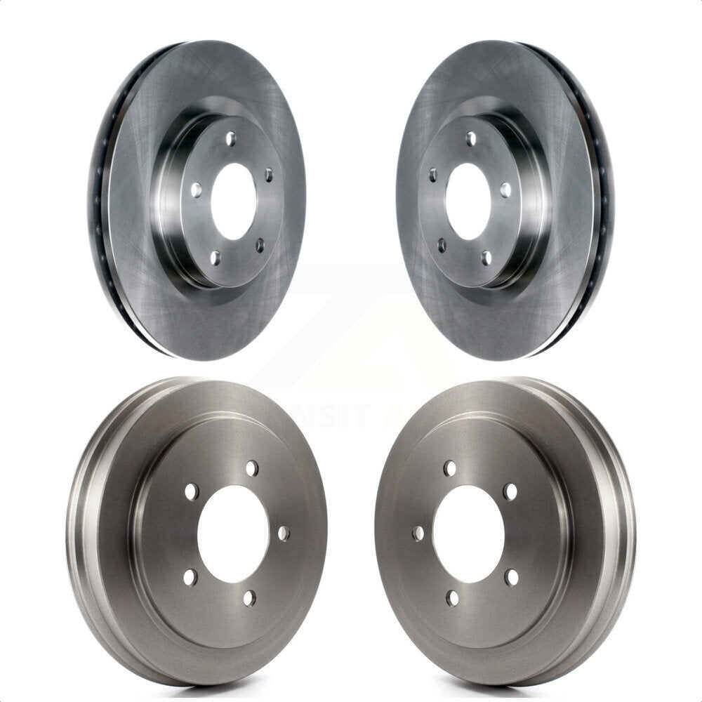 Front Rear Disc Brake Rotors Drums Kit For Jeep Patriot Compass Dodge Caliber Chrysler Sebring Avenger K8-101996