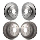 Front Rear Disc Brake Rotors Drums Kit For K1500 Chevrolet GMC K2500 K8-102037