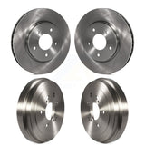 Front Rear Disc Brake Rotors Drums Kit For Nissan NV200 Chevrolet City Express K8-101974