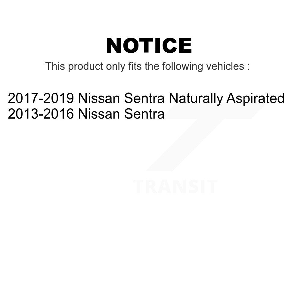 Front Rear Disc Brake Rotors Drums Kit For Nissan Sentra K8-102158
