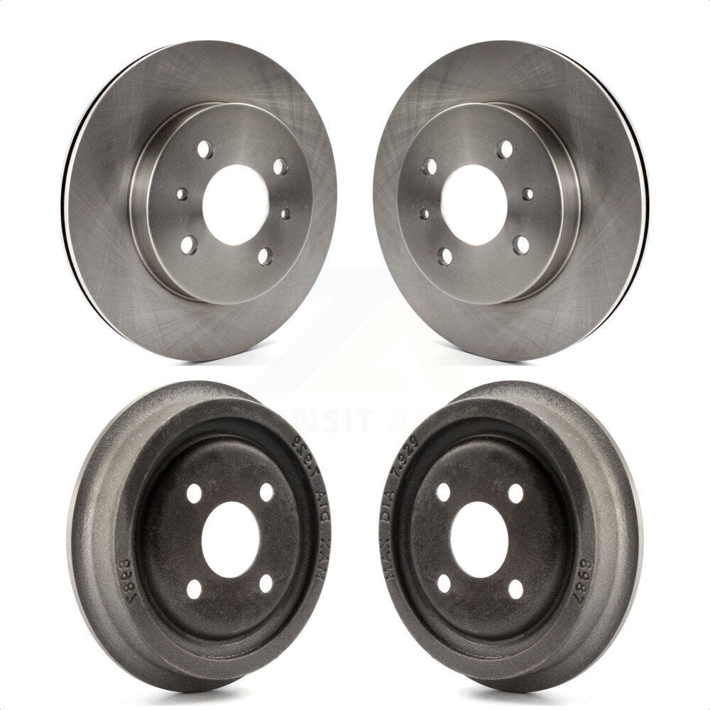 Front Rear Disc Brake Rotors Drums Kit For Saturn SL2 SL1 SC2 SL SC1 SW2 SW1 SC K8-101988