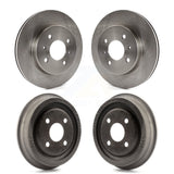 Front Rear Disc Brake Rotors Drums Kit For Saturn SL2 SL1 SC2 SL SC1 SW2 SW1 SC K8-101988