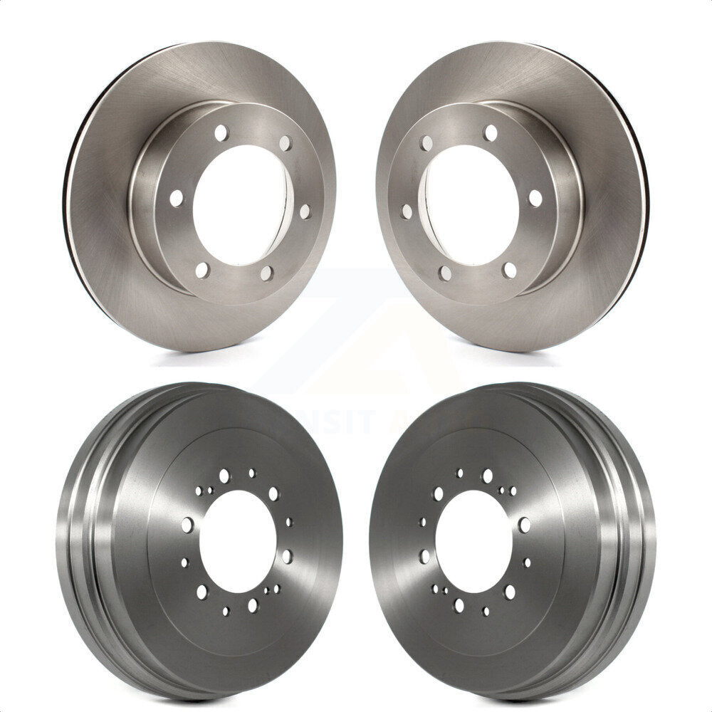 Front Rear Disc Brake Rotors Drums Kit For Toyota Tacoma 4Runner K8-102067