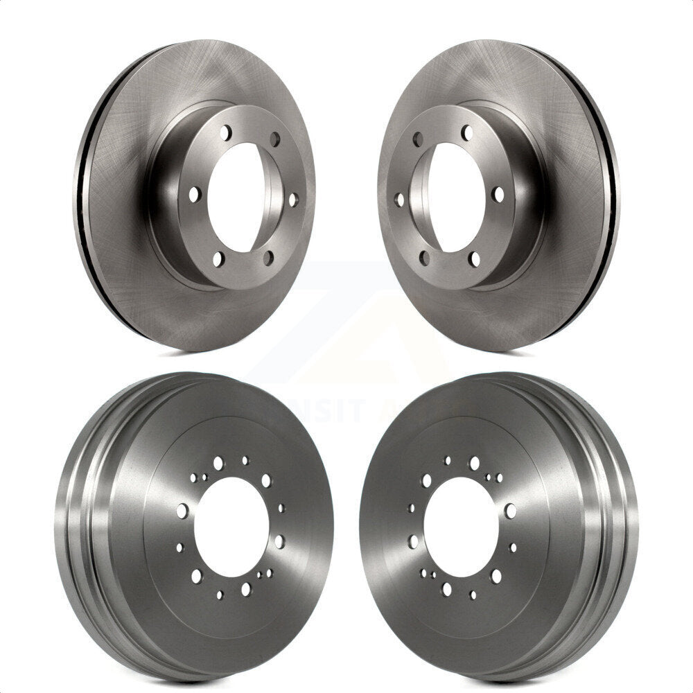 Front Rear Disc Brake Rotors Drums Kit For Toyota Tundra K8-102149
