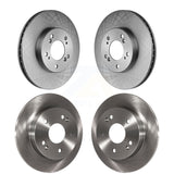 Front Rear Disc Brake Rotors Kit For 1997-2001 Honda Prelude K8-101227