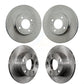 Front Rear Disc Brake Rotors Kit For 1997 Volkswagen Passat 1.9L K8-102422