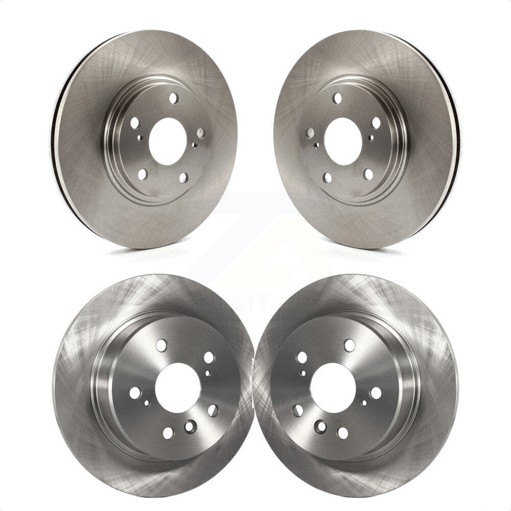 Front Rear Disc Brake Rotors Kit For 1999-2003 Lexus RX300 AWD K8-101295