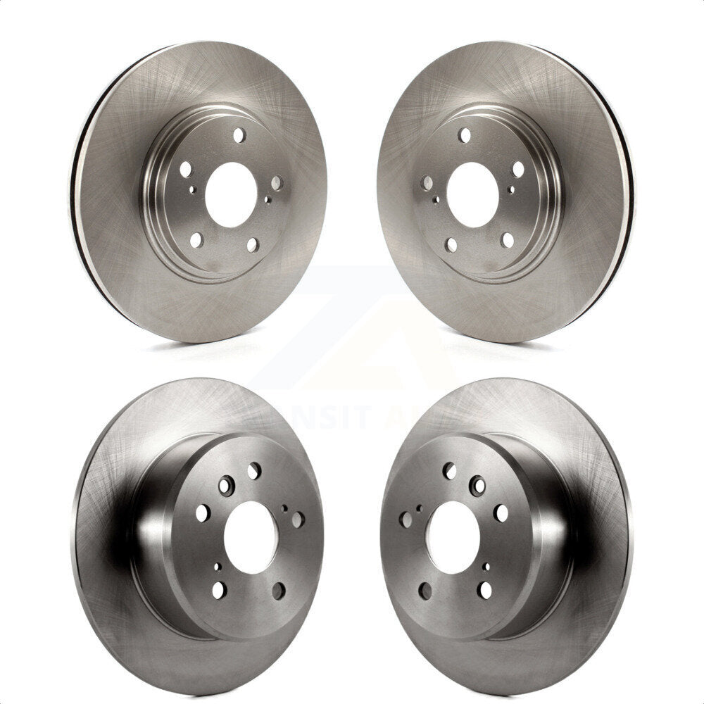 Front Rear Disc Brake Rotors Kit For 1999-2003 Lexus RX300 FWD K8-101294