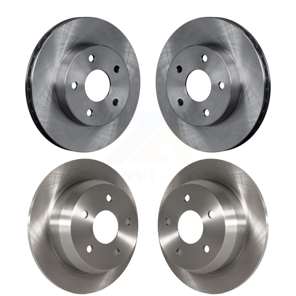 Front Rear Disc Brake Rotors Kit For 1999-2004 Jeep Grand Cherokee K8-101171