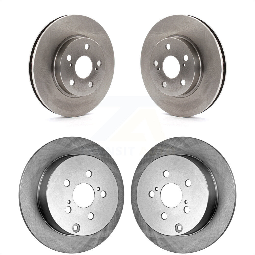 Front Rear Disc Brake Rotors Kit For 2000-2001 Toyota Celica GT K8-101258