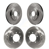 Front Rear Disc Brake Rotors Kit For 2000 Dodge Stratus With 14" Factory Wheels K8-101167