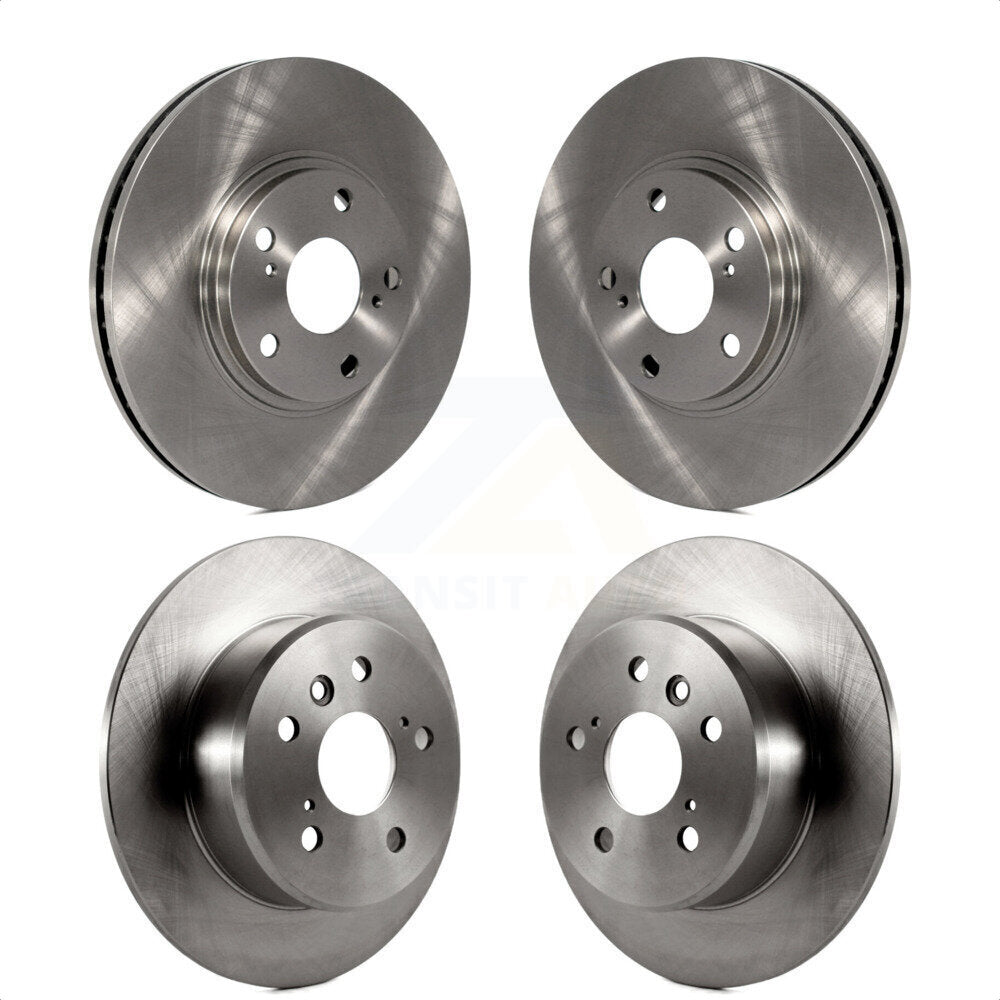 Front Rear Disc Brake Rotors Kit For 2001-2003 Toyota Highlander FWD K8-101358