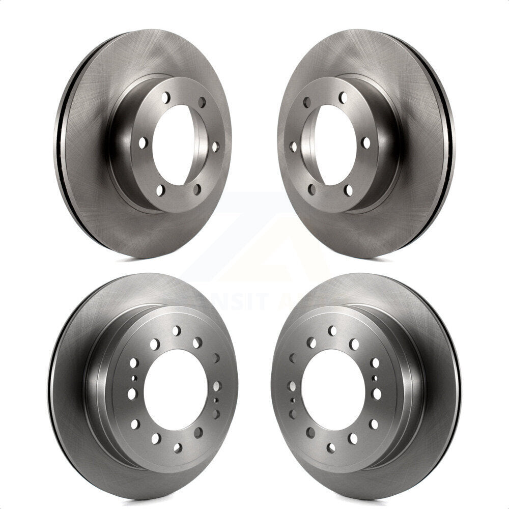 Front Rear Disc Brake Rotors Kit For 2001-2007 Toyota Sequoia K8-101297